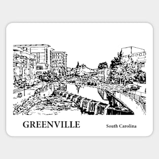 Greenville South Carolina Sticker